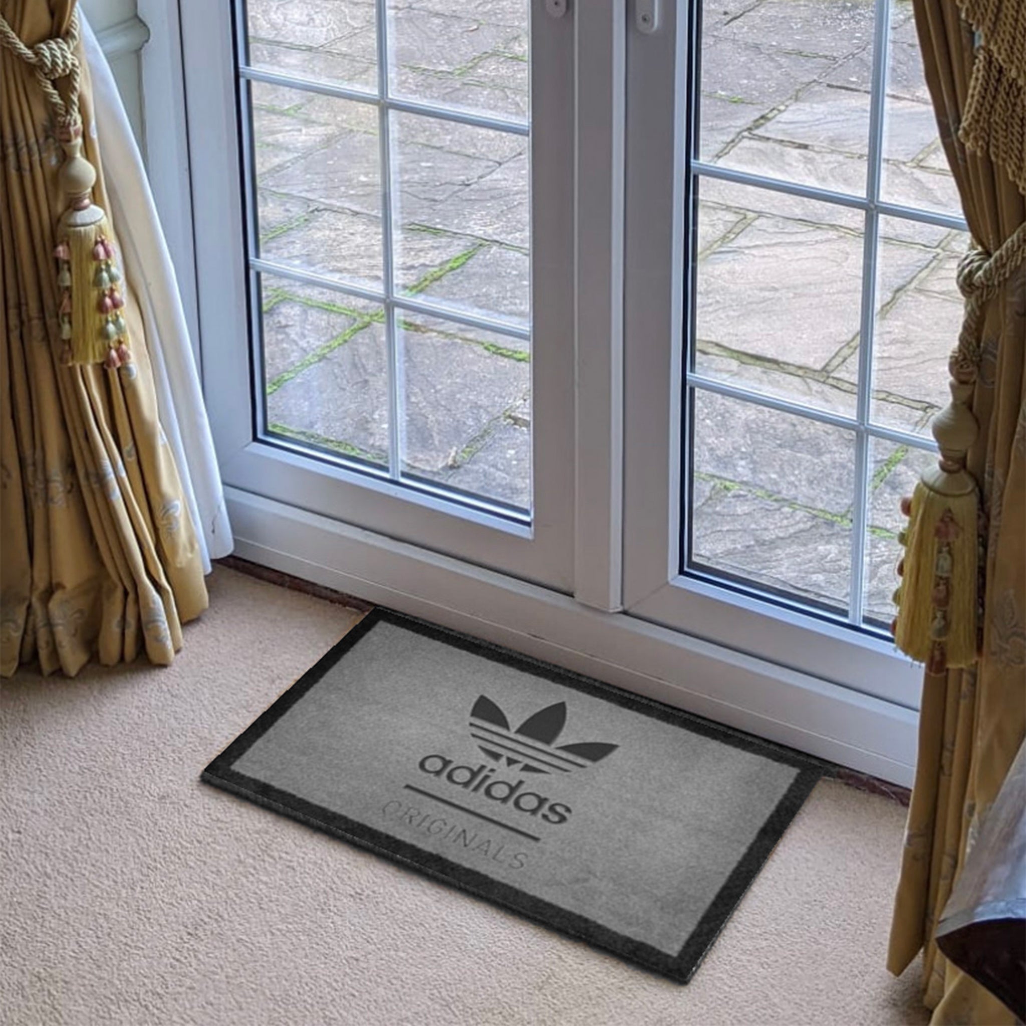 Room view of Adidas Originals Light Grey Doormat 70x40cm
